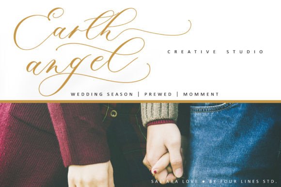 Saliara Love Font PNG with transparent background - Preview 1