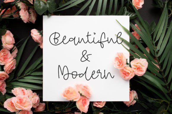 Sia Romance Font PNG with transparent background - Preview 3