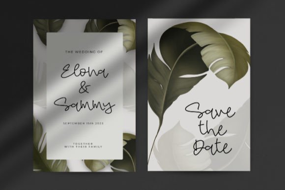 Sia Romance Font font preview - 4