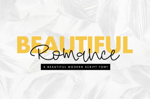 Sia Romance Font font preview - 6