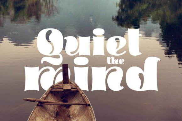 Silent River Font PNG with transparent background - Preview 1