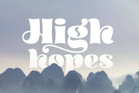 Silent River Font PNG with transparent background - Preview 3