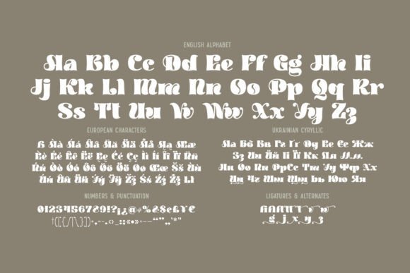 Silent River Font PNG with transparent background - Preview 4