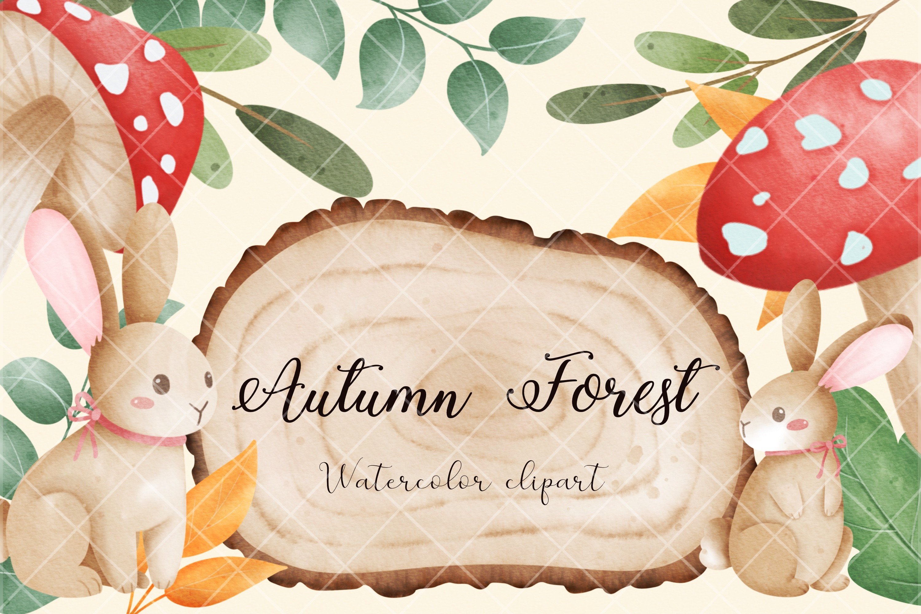 Autumn Forest Watercolor Graphic by mickiiz_digital_art · Creative Fabrica