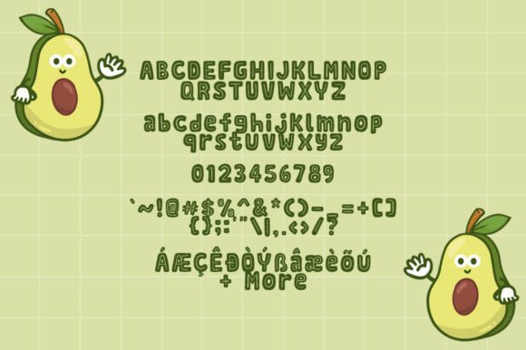 Avocado Days Font - Preview 3