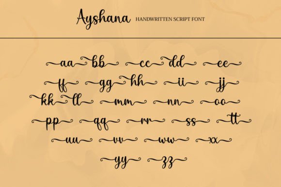 Ayshana Font - Preview 6