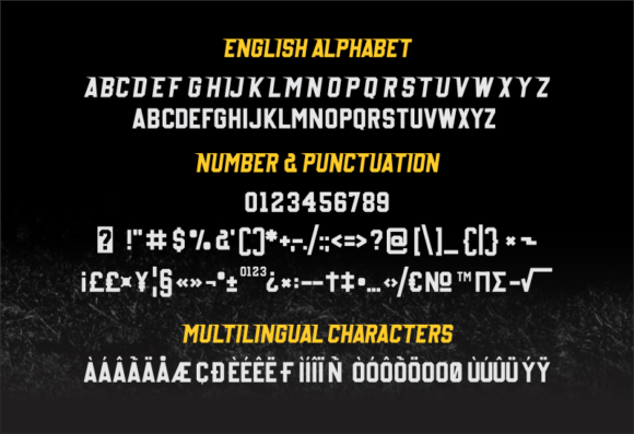 Basketball Font - Preview 4