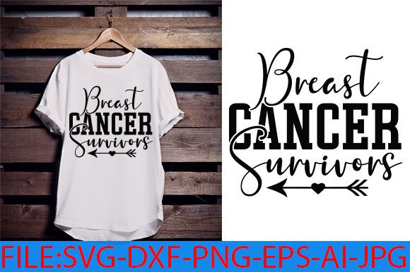 Breast Cancer Survivors Svg Design Graphic by NF Design Park BD ...