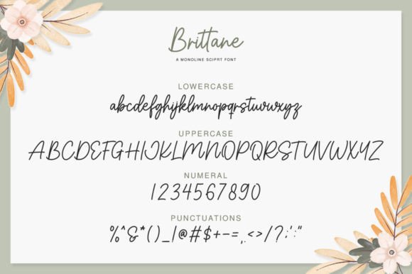Brittane Font - Preview 5