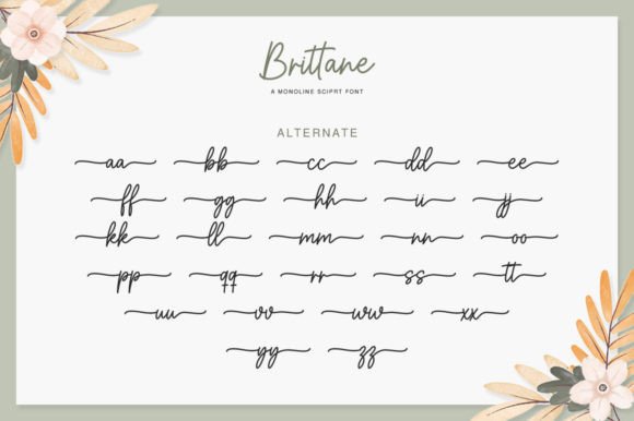 Brittane Font - Preview 6