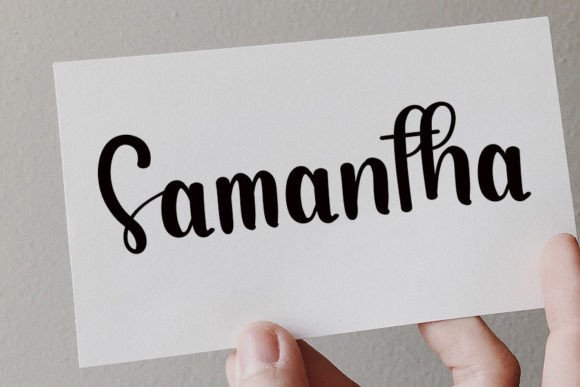 Calligraphy Font - Preview 2
