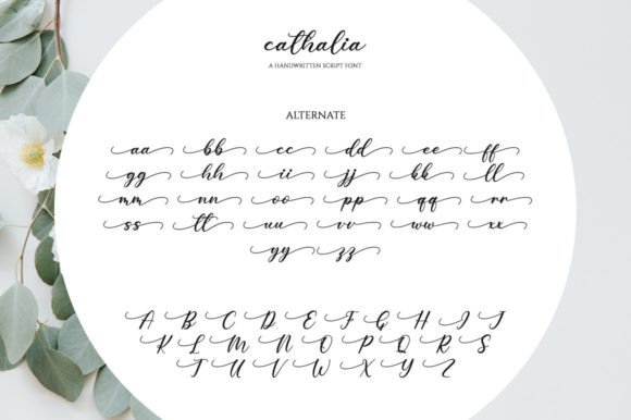 Cathalia Font - Preview 6