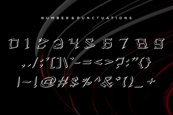 Chempart Font - Preview 3