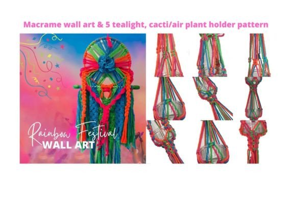 Cinco De Mayo Birthday Macrame Decor