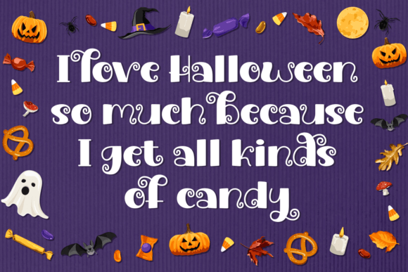 Creepy Snack Font - Preview 3