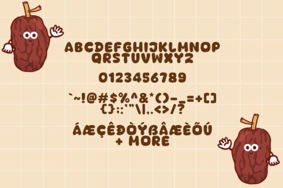 Date Fruit Days Font - Preview 3