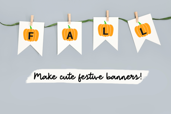 Fall Pumpkins Font - Preview 6