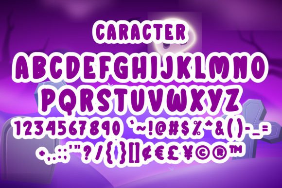 Fall Spooky Font - Preview 3