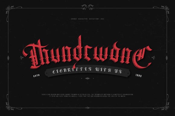 Ghober Font - Preview 3