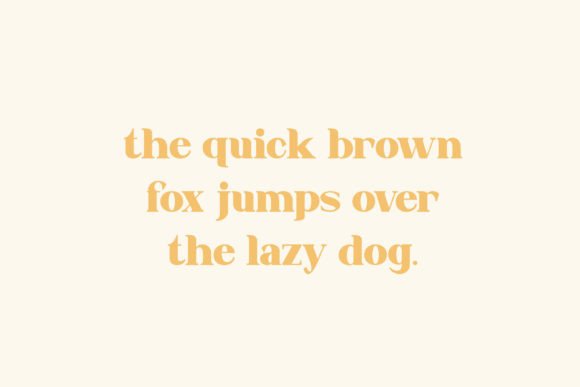 Gliven Font - Preview 3