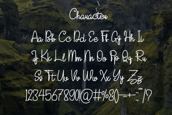 Hallo Septebr Font PNG with transparent background - Preview 2