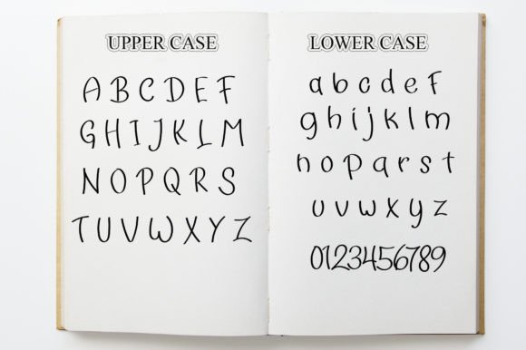 Hand Note Font - Preview 2