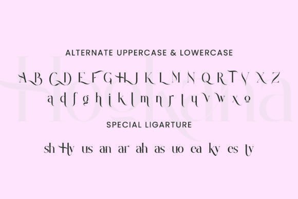 Hookana Font PNG with transparent background - Preview 3