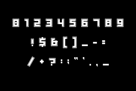Inblk Font - Preview 2