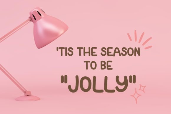 Jolly Cafe Font font preview - 1