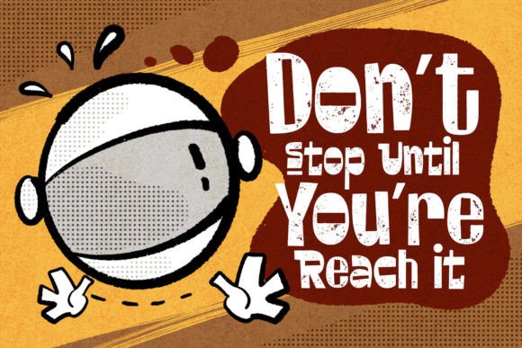 Krenzy Crispy Font PNG with transparent background - Preview 4