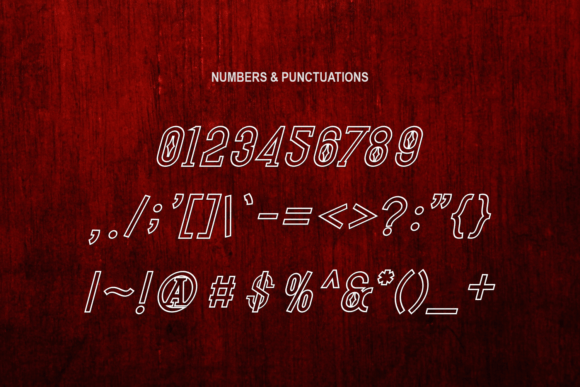 Marselim Font PNG with transparent background - Preview 3