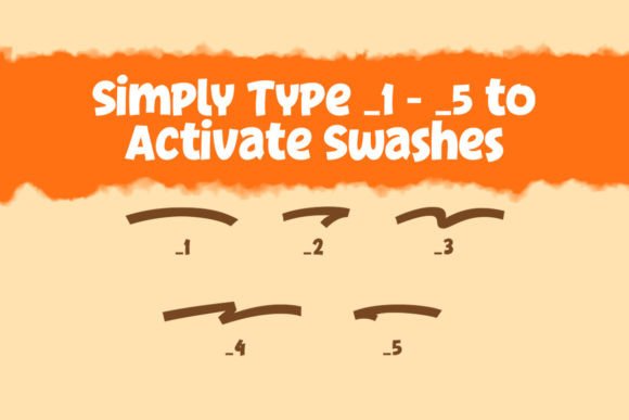 Silver Broom Font PNG with transparent background - Preview 6
