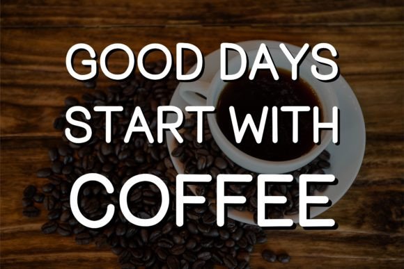 Americano Font - Preview 1