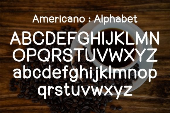 Americano Font - Preview 2