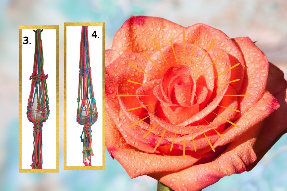 Easy Kids Craft Macrame Plant Hangers,