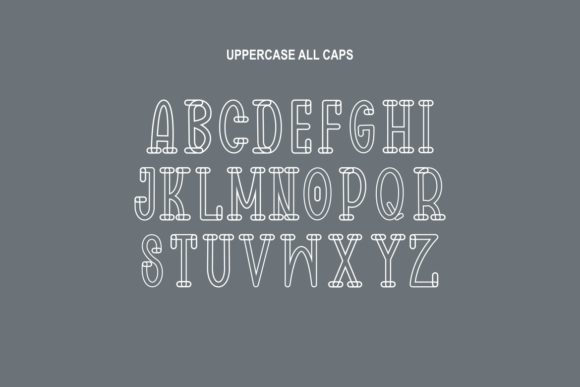 Elipline Font - Preview 2