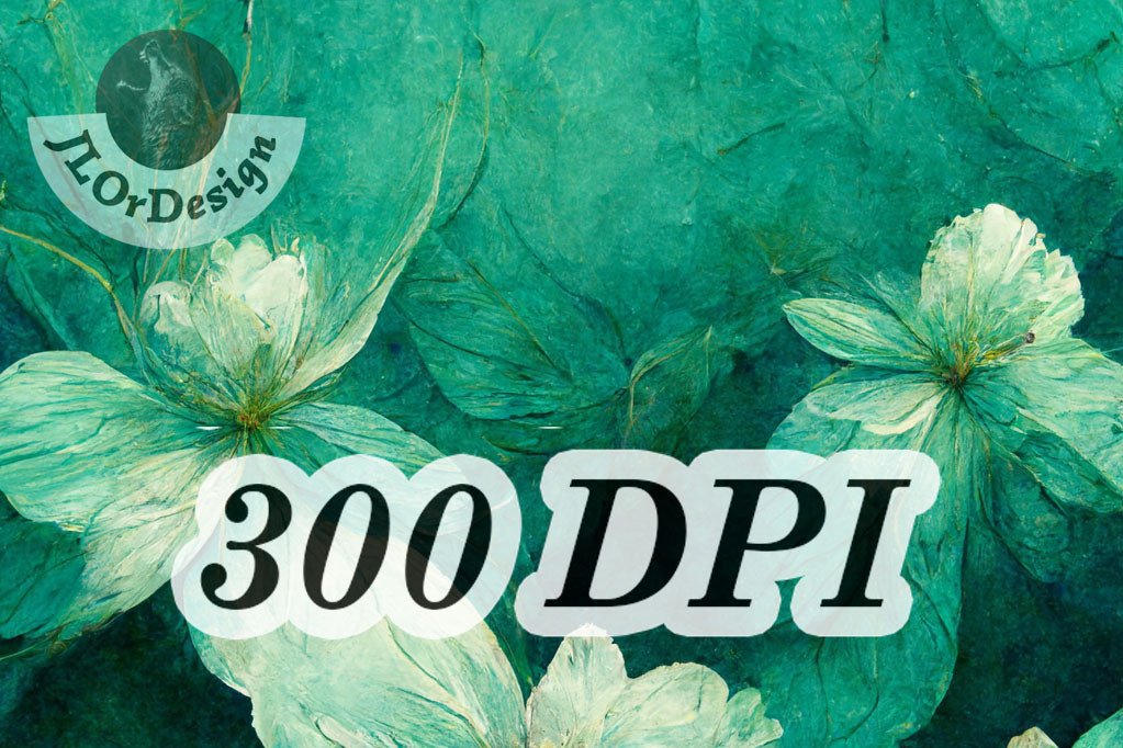 Emerald Watercolor Flowers Digital Paper Graphic by JLOrDesign ...