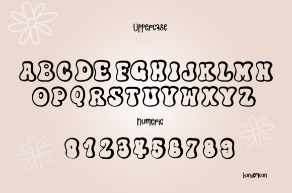 Flippity Font PNG with transparent background - Preview 1