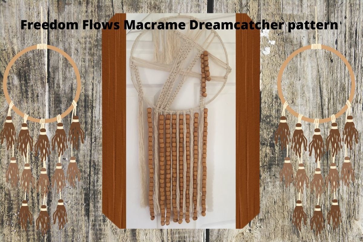 Freedom Flows Beaded Dream Catcher PDF