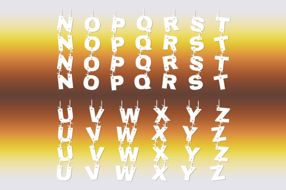 Hanging Font - Preview 2