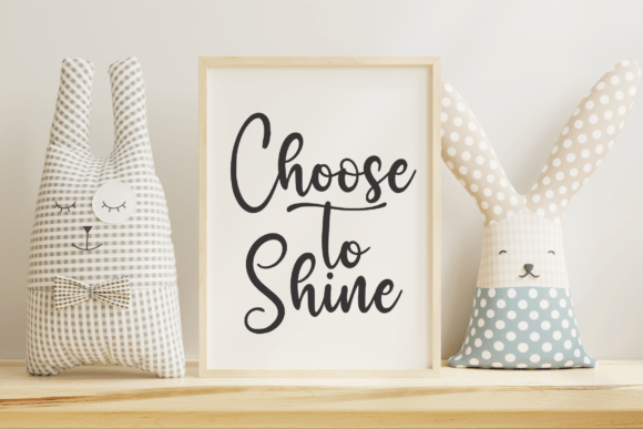 Little Melody Font PNG with transparent background - Preview 3