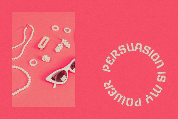 Persuasion Font PNG with transparent background - Preview 1