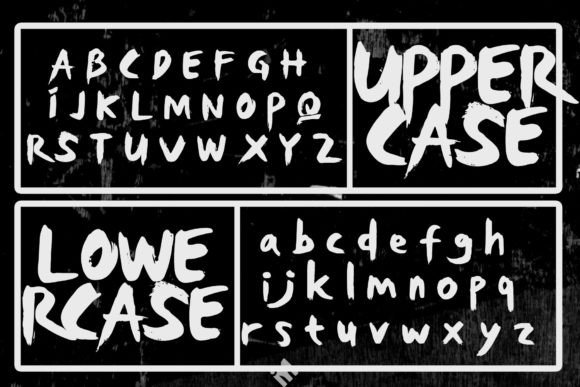 Quiora Brush Font PNG with transparent background - Preview 3