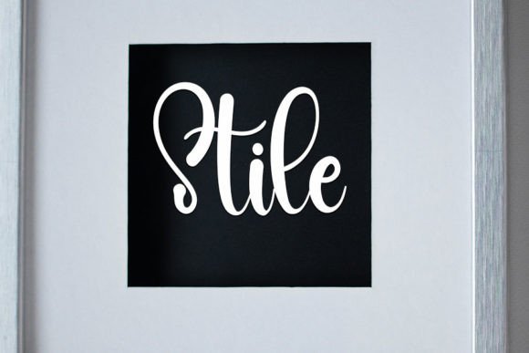 Sintha Font PNG with transparent background - Preview 2