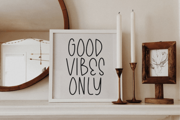 Skinny Rainbow Font PNG with transparent background - Preview 3