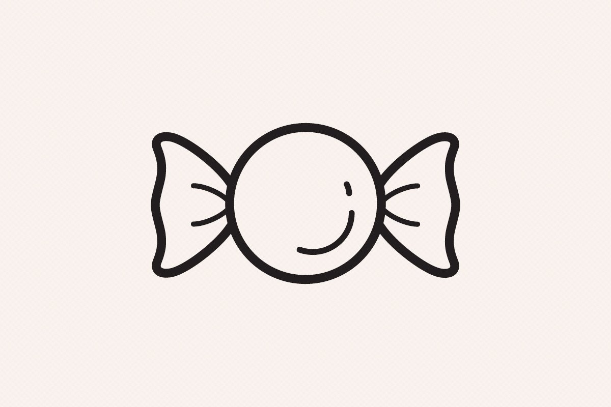 Candy Outline Icon