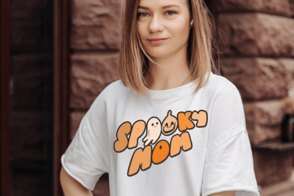 Chubby Ghost Font PNG with transparent background - Preview 1