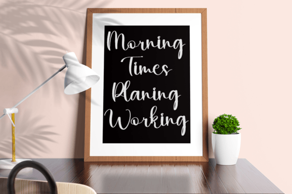 Flaminggo Font PNG with transparent background - Preview 1