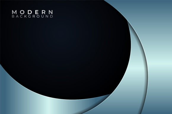 Modern Elegant Glowing Blue Background Graphic by Rafanec · Creative ...