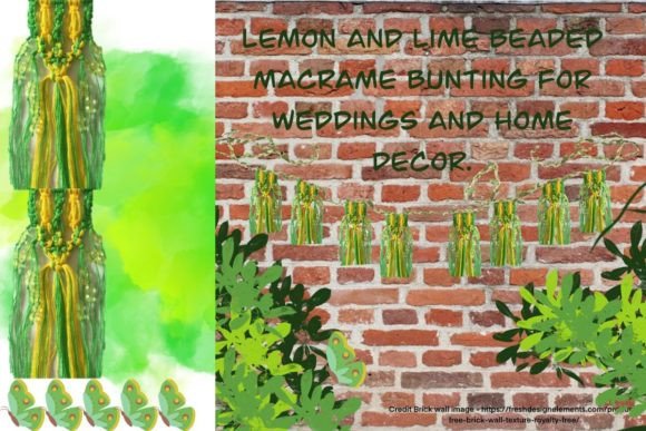 Summer Time Macrame Wall Bunting